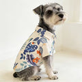 Tropical Floral Print Dog Shirt