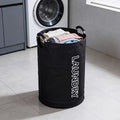 Oversized Bohemian Style Fabric Laundry Basket with