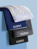 4-Pack Men's Solid Color Ice Sliky Fiber Fabric