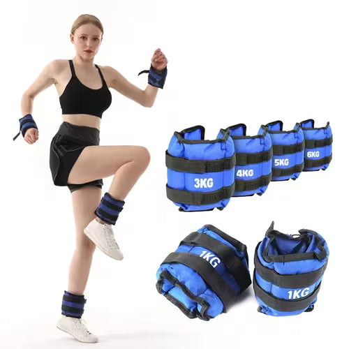 2pcs Adjustable Sandbag Hand And Foot Weight Training