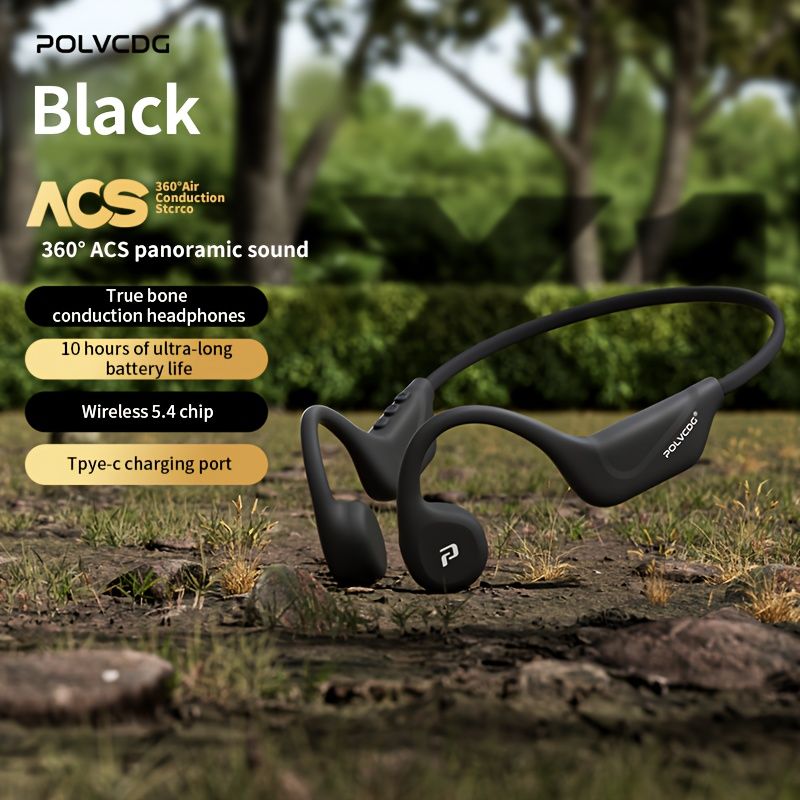 POLVCDG Audio New Bone Conduction Sports Headset IPX5
