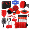 Car Cleaning Tool Set: Contains a Variety of