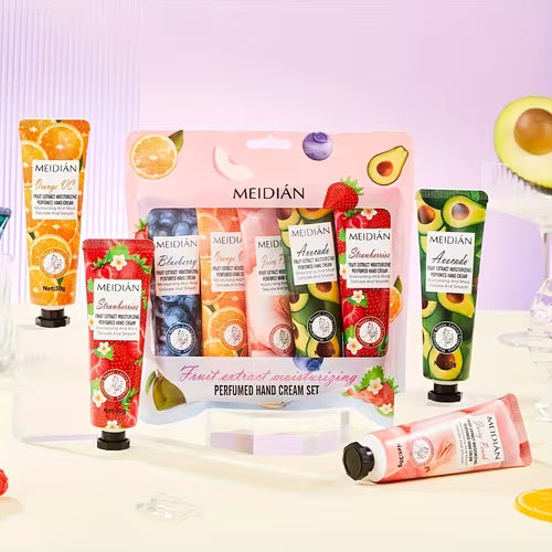 5pcs Enchanting Fruit Flavored Fragrance Hand Cream
