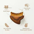 New Curved Ergonomic Design Massage Brush