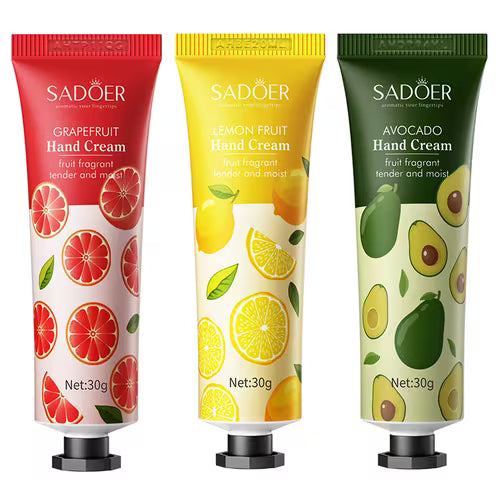 Mini Travel Gift Lemon Hand Cream with Plant Fragrance