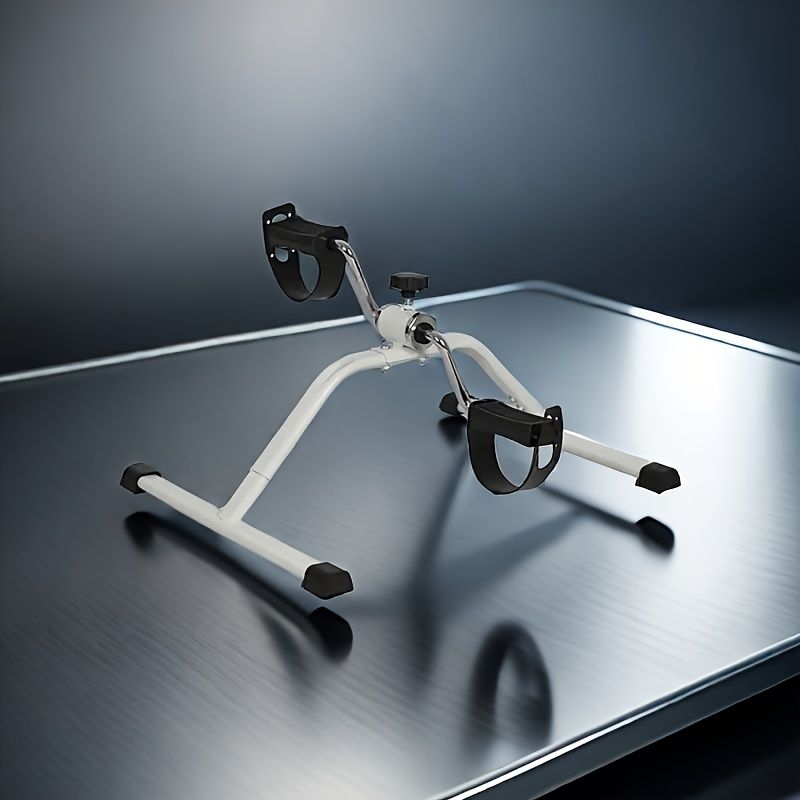 Upgraded White Manual Fitness Stationary Bike
