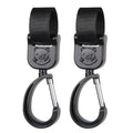 2pcs 360 Degree Rotatable Hooks/Multi-Purpose Stroller