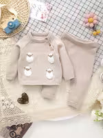 Baby Knitted Pants Set