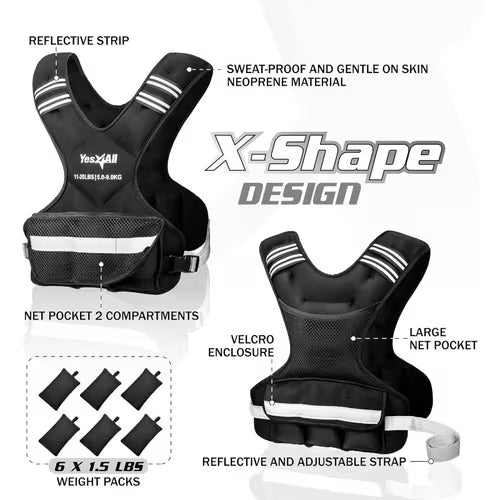 Local Adjustable Weighted Vest 4
