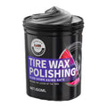 Black 150ML Tire Refurbishment Wax with Sponge for
