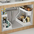 Space-Saving Double-Layer Pull-Out Storage Box
