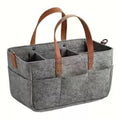A Multifunctional Mommy Bag Portable Felt Storage Tote