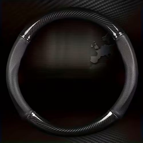 Carbon Fiber Steering Wheel Cover