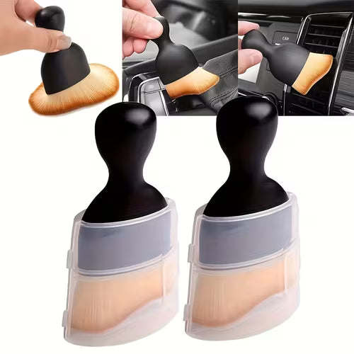 Ultra-soft Bristle Car Detailing Brush with Protective