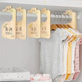 8pcs Wood Closet Organizers | Adorable Nursery Hanger