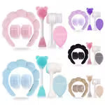 6pcs Hypoallergenic Silicone Facial Care Set - Deep