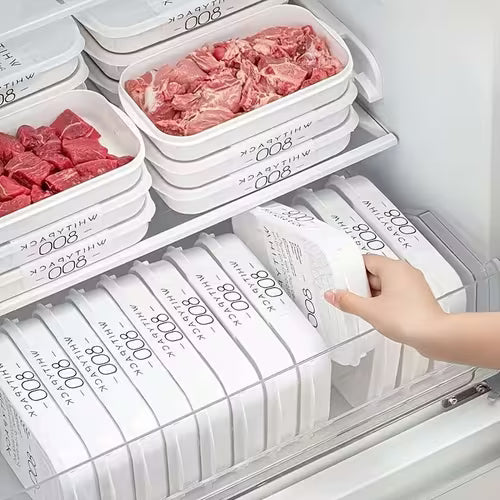 10pcs Reusable Food Storage Container Set