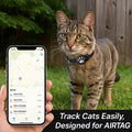 1pc Cute Cat Collars/Airtag Holders/Adjustable Pet