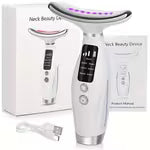 NIJ Portable Facial & Neck Massager with Hot Compress