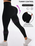 Ladies' Comfortable High Waisted Tight Leggings