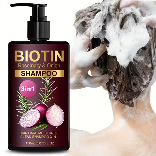 3in1 Biotin Shampoo | Deeply Clean and Moisturize Hair