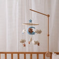 Moon Bear Shaped Cradle Mobile Toy