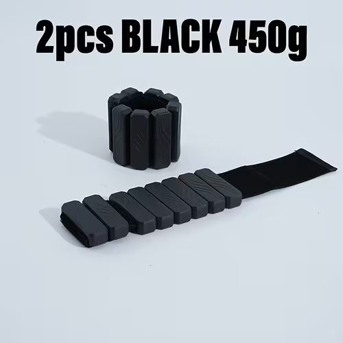2pcs Adjustable Wrist And Ankle Weights