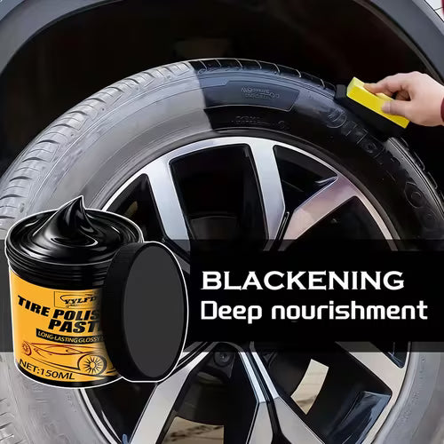 All-In-One Tire Wax & Shine Restorer Formula for Car