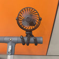 A 360° Rotating Flexible Handheld Clip Fan