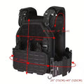 YAKEDA Tactical Vest 6094 Comes with 2pcs Flexible