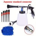 Car Interior Cleaning Tool Set Brush Gun High Pressure