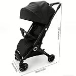 Breathable Sunshade Baby Stroller Adjustable Backrest