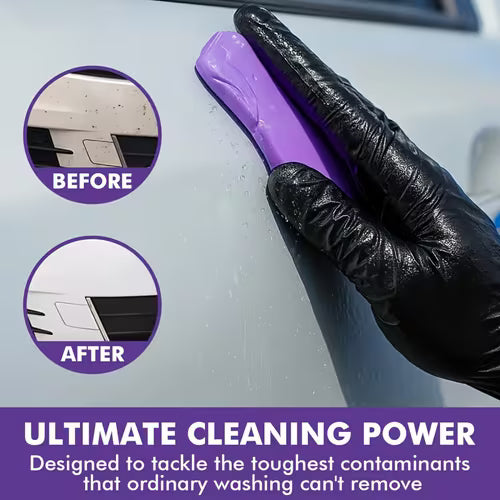 1pc Purple Car Clay Bar - Universal Automotive Tool
