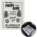20pcs Paper Floor Mats for Cars