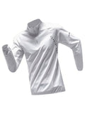 2pcs Men's Long Sleeve Half-Zip Windproof Quick-Dry