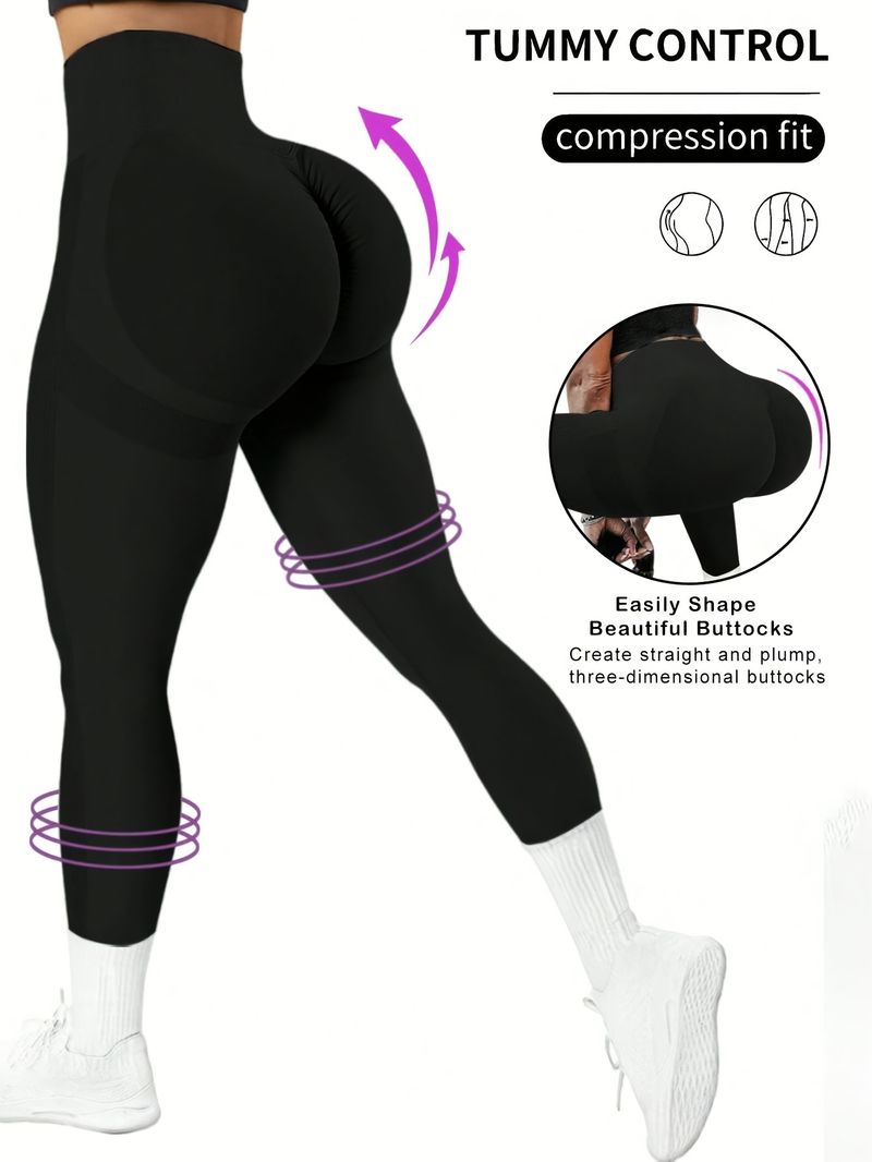 Sport Mallassin Women's High-Waisted Stitching - Soft