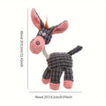 Plush Donkey Shaped Pet Dog Toy