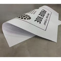 50pcs White Kraft Paper Disposable Car Foot Mats