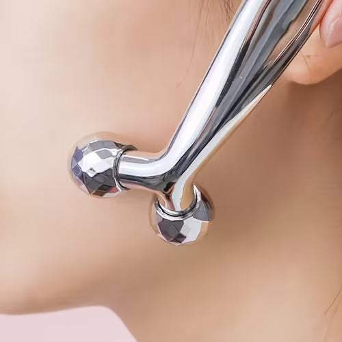 1pc Convenient 3D Face Massager 360 Degree Rotating