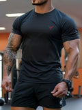 Men's Heavyweight Bull Print Muscle T-Shirt - Suitable
