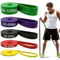 5-Color Heavy-Duty TPE Resistance Bands