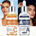 ASNYE Vitamin C And Retinol Collagen Serum Duo