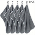 5/ 2/ 1pc Coral Microfiber Camping Towels