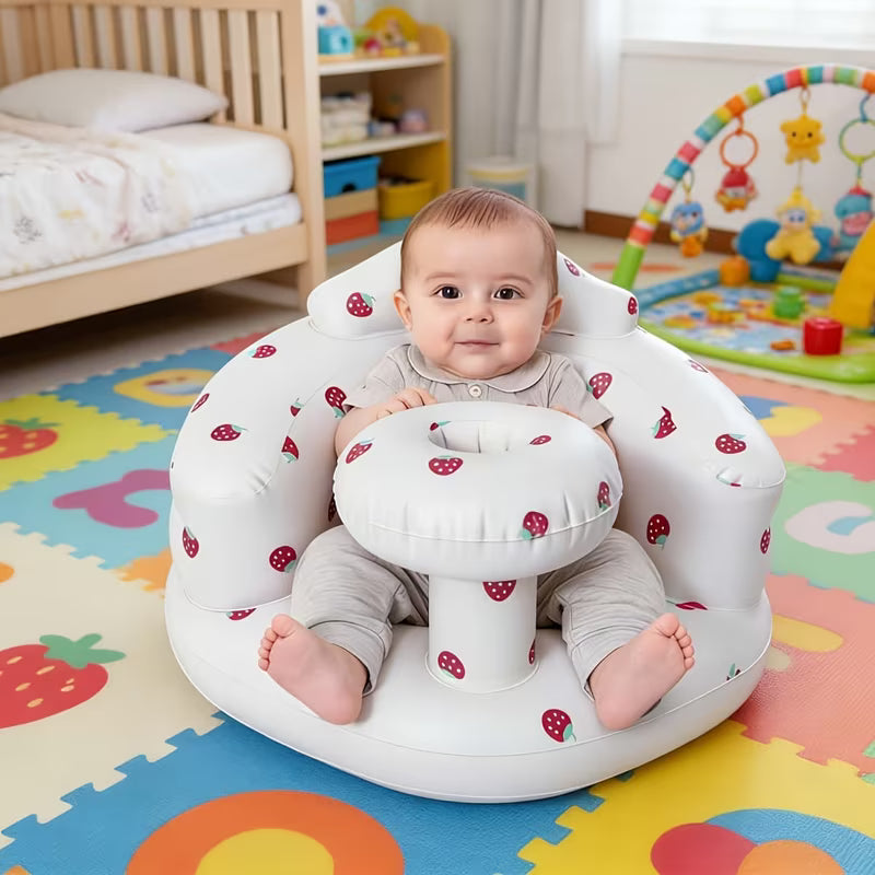 Disc Baby PVC Chair / Baby Learning Chair / Inflatable