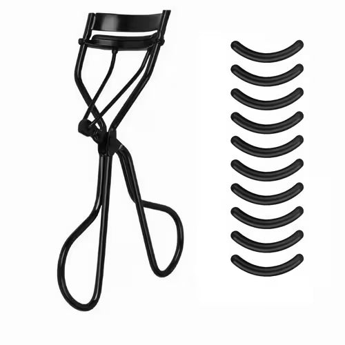 Stainless Steel Eyelash Curler with a Wide Angle