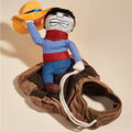 Funny Cowboy Rider Pet Costume for Small and Medium