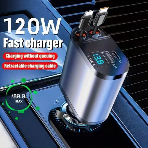 Retractable Car Charger