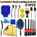 21pcs Car Detail Beauty Tool Set