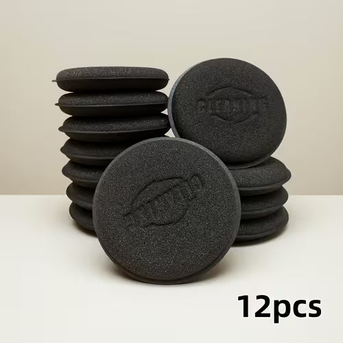 12-Pack Car Waxing And Polishing Sponges