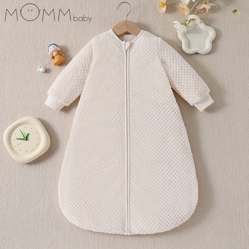 Mommbaby Children's Plush Warm Fashion Simple Basic